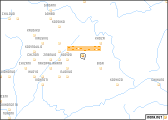 map of Makhuwira