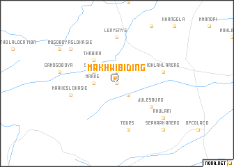 map of Makhwibiding