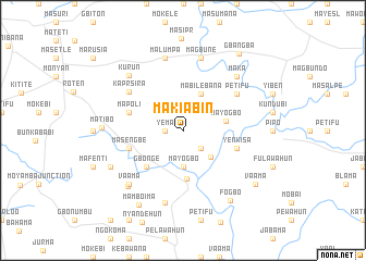 map of Makiabin