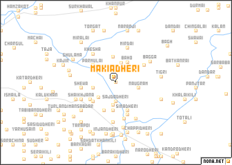 map of Makia Dheri