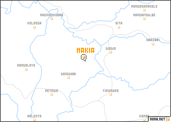 map of Makia