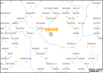 map of Makimo