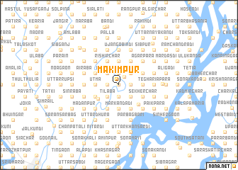 map of Makimpur