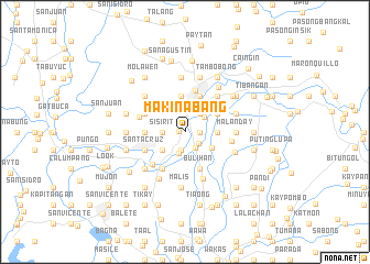 map of Makinabang