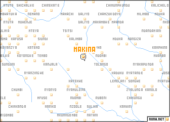 map of Makina
