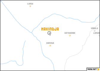 map of Makindja