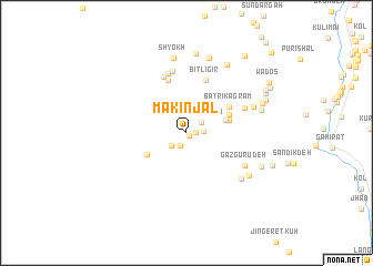 map of Makinjal