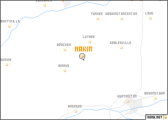 map of Makin