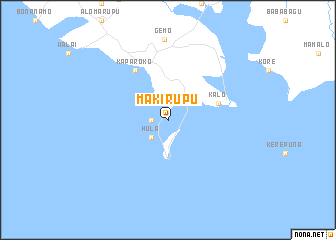 map of Makirupu