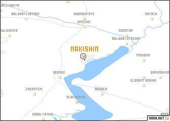 map of Makishin