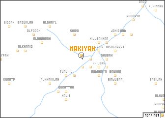 map of Makīyah