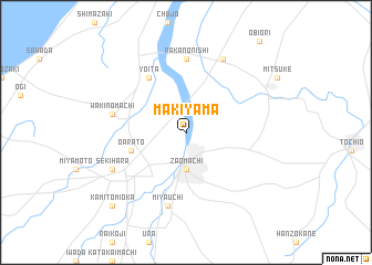 map of Makiyama