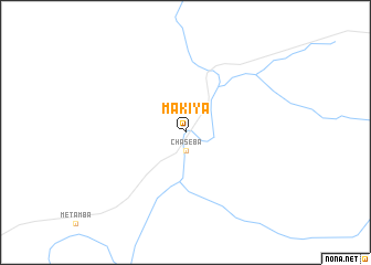 map of Makiya