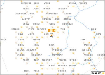 map of Maki