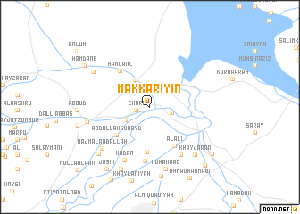 map of Makkārīyīn