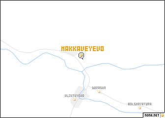 map of Makkaveyevo