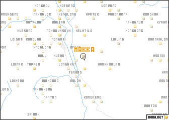 map of Makka