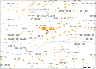 map of Makki Bela