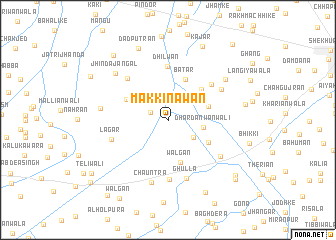 map of Makki Nawān