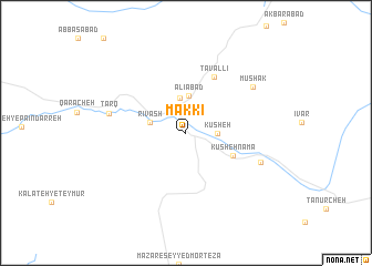 map of Makkī