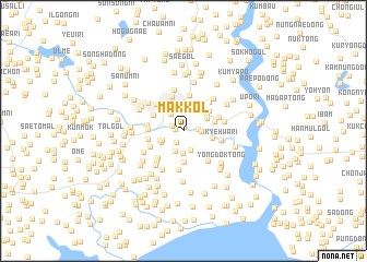 map of Mak-kol