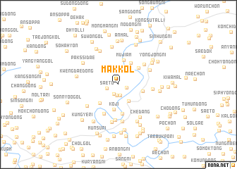 map of Mak-kol