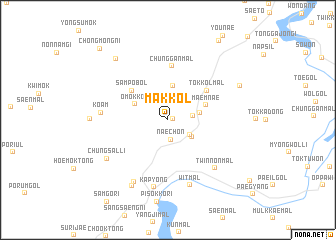 map of Mak-kol