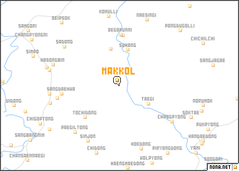 map of Mak-kol