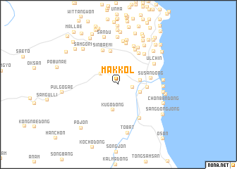 map of Mak-kol