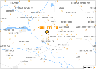 map of Makktelep