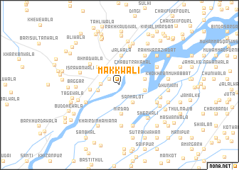 map of Makkwāli