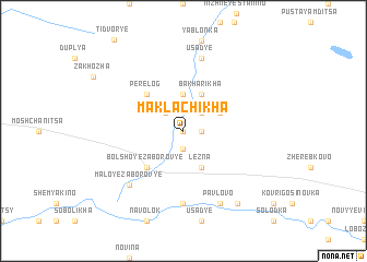 map of Maklachikha