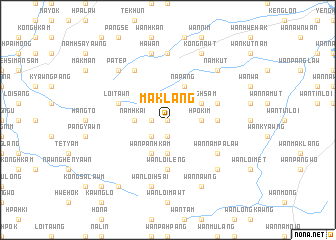 map of Maklang