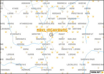 map of Mak Ling Hkawng