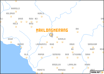 map of Maklongmerang