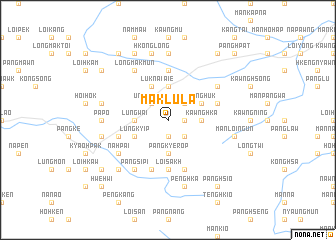 map of Maklu-la