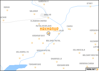 map of Makmanur