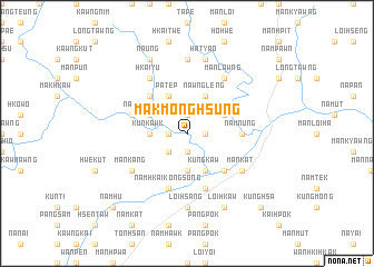 map of Māk-monghsung