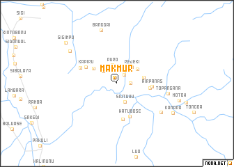 map of Makmur