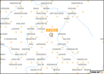 map of Māk-na