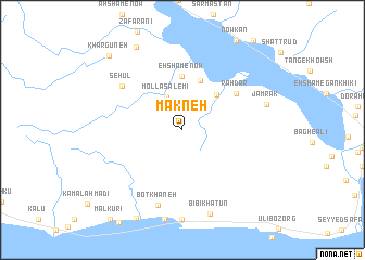 map of Makneh