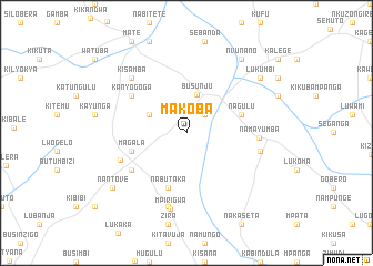 map of Makoba