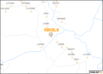 map of Makola