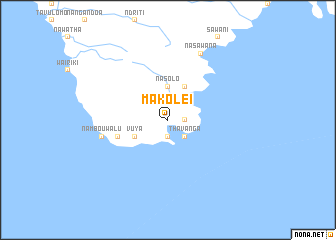 map of Makolei