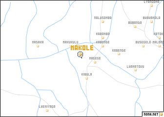 map of Makole