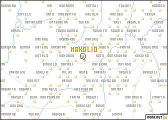 map of Makolio