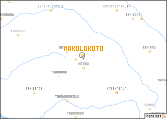 map of Makolokoto