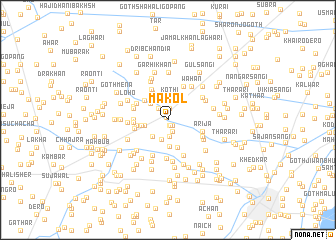 map of Makol