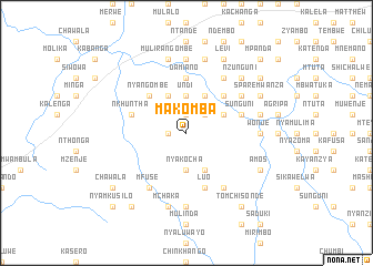 map of Makomba