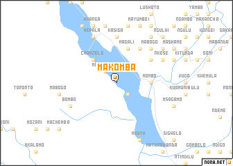 map of Makomba